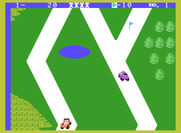 Up 'n Down for ColecoVision - Game start.
