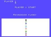 Up 'n Down for ColecoVision - Player 1 start; here's the remaining flags...