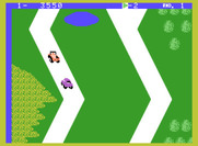 Up 'n Down for ColecoVision - Uh, heading straight towards another car!