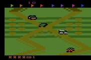 Up 'n Down for Atari 2600 - The game begins.