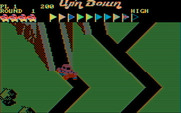 Up 'n Down for IBM PC/Compatibles - Heading up a hill...