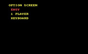 Up 'n Down for IBM PC/Compatibles - The main menu.