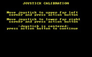 Up 'n Down for IBM PC/Compatibles - Joystick callibration.