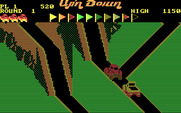 Up 'n Down for IBM PC/Compatibles - Watch out for the other car!
