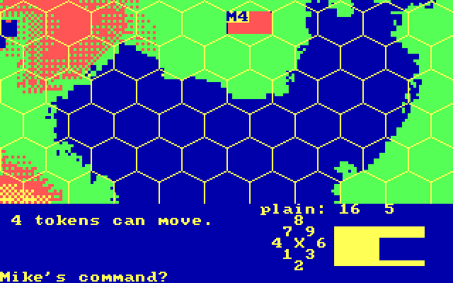 Incunabula IBM PC/Compatibles Screenshot: The main gameplay screen.