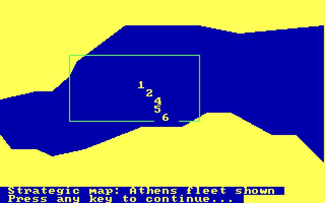 RAM! IBM PC/Compatibles Screenshot: Starting another scenario...