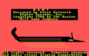 RAM! for IBM PC/Compatibles - Title screen.