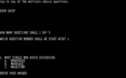 Sexware for IBM PC/Compatibles - Here's the first question.