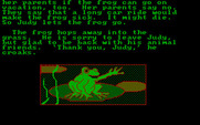 Tinker Tales for IBM PC/Compatibles - The frog says thank you.