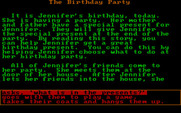 Tinker Tales for IBM PC/Compatibles - Beginning a story.