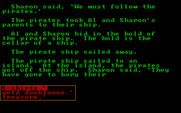 Tinker Tales for IBM PC/Compatibles - Select one of three choices to finish the sentence in order to continue the story.