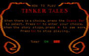 Tinker Tales for IBM PC/Compatibles - How to play the game.