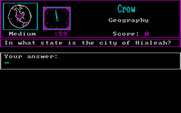Trivia Savant for IBM PC/Compatibles - Here's the question...
