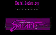 Trivia Savant for IBM PC/Compatibles - Title screen.