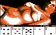 Strip Poker: A Sizzling Game of Chance for IBM PC/Compatibles - Your opponent stays...care to make a bet with this hand?