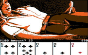 Strip Poker: A Sizzling Game of Chance for IBM PC/Compatibles - How much do you want to bet?