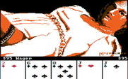 Strip Poker: A Sizzling Game of Chance for IBM PC/Compatibles - Starting a game against Melissa.