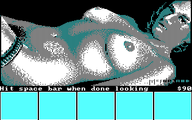 Strip Poker: A Sizzling Game of Chance IBM PC/Compatibles Screenshot: I won this time!