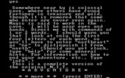Microsoft Adventure for IBM PC/Compatibles - How to play the game.