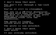 Microsoft Adventure for IBM PC/Compatibles - Exploring the area.