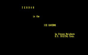 Terror in the Ice Caverns for IBM PC/Compatibles - Title screen.