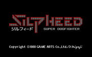 Silpheed for IBM PC/Compatibles - Title screen.