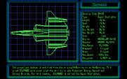 Silpheed for IBM PC/Compatibles - Some information on the ships in the game.