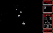 Silpheed for IBM PC/Compatibles - Gameplay in Area 01.
