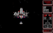 Silpheed for IBM PC/Compatibles - Arriving safely at the end of the first round.