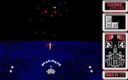 Silpheed for IBM PC/Compatibles - The Silpheed has different weapons available, inlcuding this one that shoots numerous bullets...