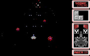 Silpheed for IBM PC/Compatibles - Those red asteroids can be shot to release power ups.
