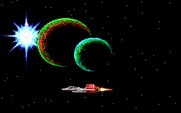 Silpheed for IBM PC/Compatibles - A brief intermission before the next level begins...