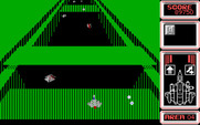 Silpheed for IBM PC/Compatibles - Flying through a fortress...
