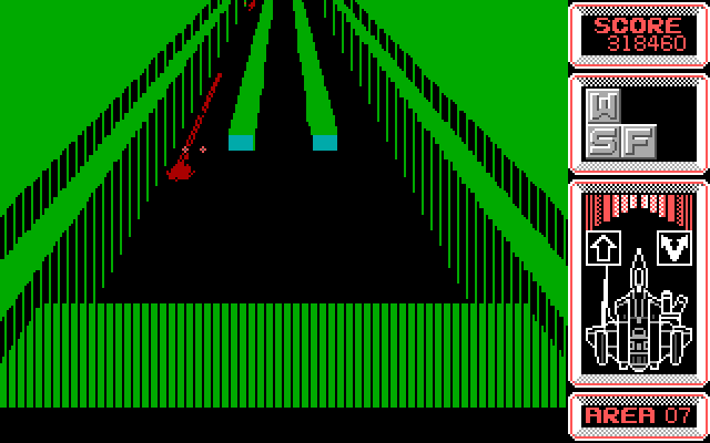 Silpheed IBM PC/Compatibles Screenshot: Choose a path...