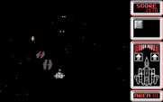Silpheed for IBM PC/Compatibles - The first level...under attack already!