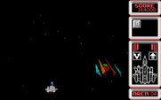 Silpheed for IBM PC/Compatibles - A large ship approaches...