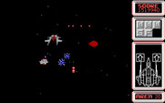 Silpheed for IBM PC/Compatibles - Battling a large opponent...