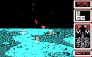 Silpheed for IBM PC/Compatibles - Enemies attack from all sides...