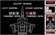 Silpheed for IBM PC/Compatibles - Select the Silpheed's weapons for the next level...
