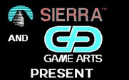 Silpheed for IBM PC/Compatibles - Sierra and Game Arts logo.