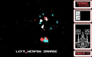 Silpheed for IBM PC/Compatibles - I'm hit! Some weapon damage...