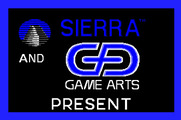 Silpheed for Apple IIgs - Sierra and Game Arts logo.
