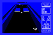 Silpheed for Apple IIgs - Flying through the fortress level...