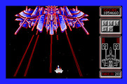 Silpheed for Apple IIgs - Battle with Gloire. Dodge lots of lasers!