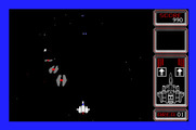 Silpheed for Apple IIgs - Ships attack from all sides...