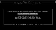 Silpheed for IBM PC/Compatibles - Sound device selection  (Version 1.0).