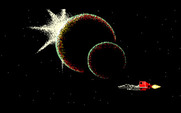 Silpheed for PC-8800 Series - The first of several between level cartoons.