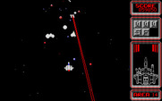 Silpheed for PC-8800 Series - Yikes, I was almost hit by lasers!