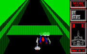 Silpheed for PC-8800 Series - Blasting a large ship...