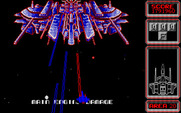 Silpheed for PC-8800 Series - Fighting Gloire; I'm hit, main engine damage!